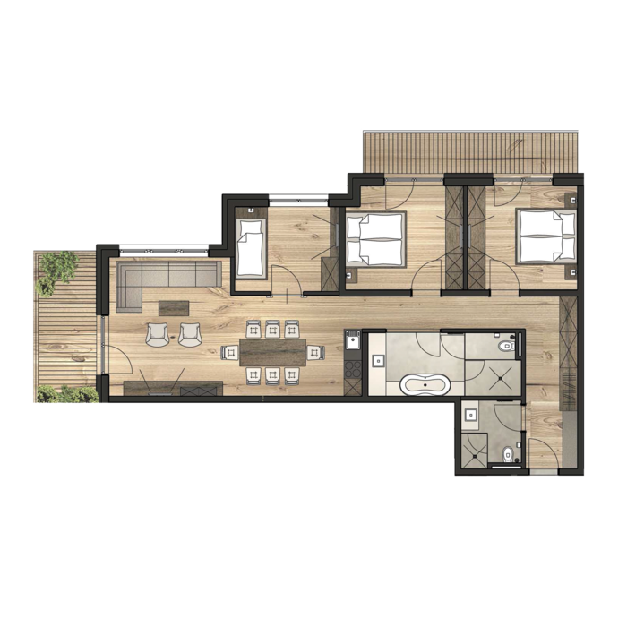 Apartment 8 interior