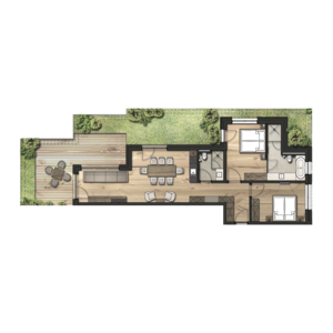 Apartment 10 Innenansicht