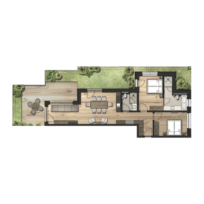 Apartment 10 Innenansicht