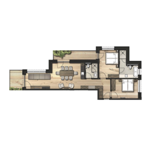 Apartment 12 Innenansicht