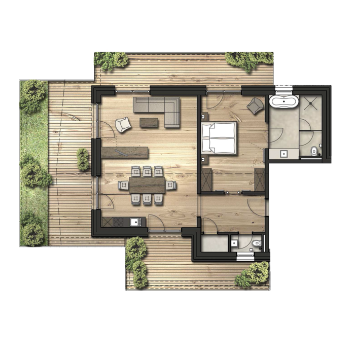 Apartment 14 Innenansicht