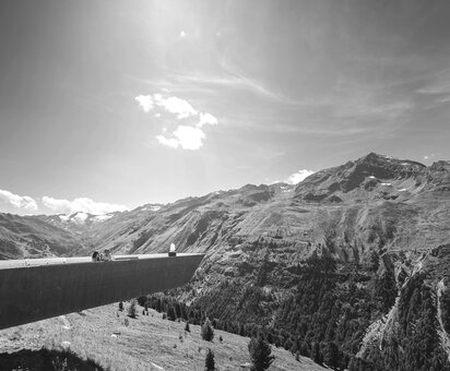 viewing platform in the Ötztal valley