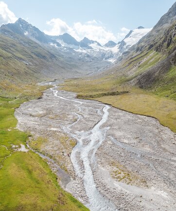 Tal in den Ötztaler Alpen