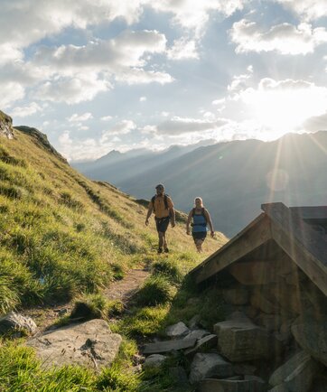 hiking in summer in Obergurgl | © Ötztal Tourismus, Johannes Brunner